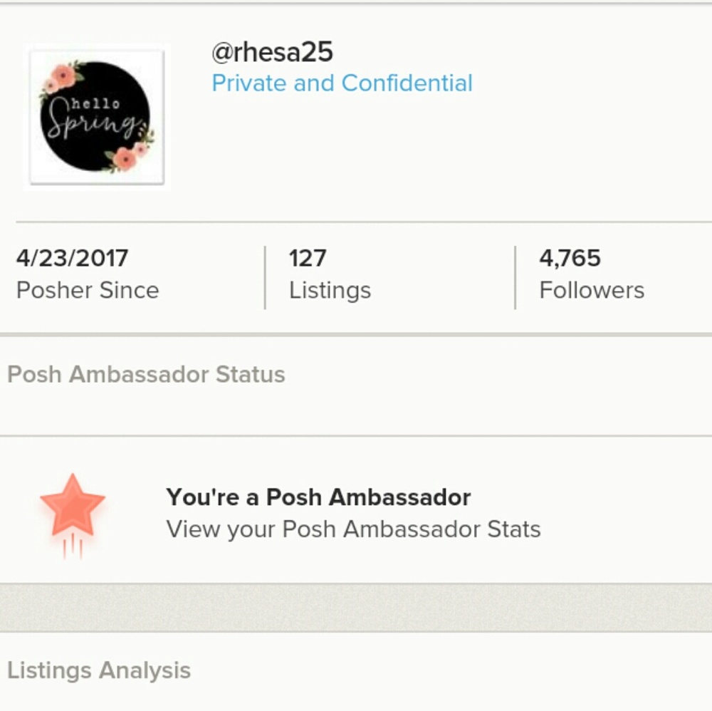POSH AMBASSADOR!!!